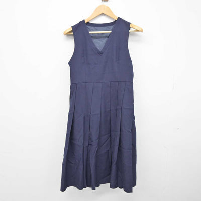 【中古】熊本県 必由館高等学校 女子制服 4点（ブレザー・シャツ・ジャンパースカート）sf039586