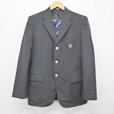 【中古】熊本県 慶誠高等学校 男子制服 5点（ブレザー・ニット・ズボン）sf039590