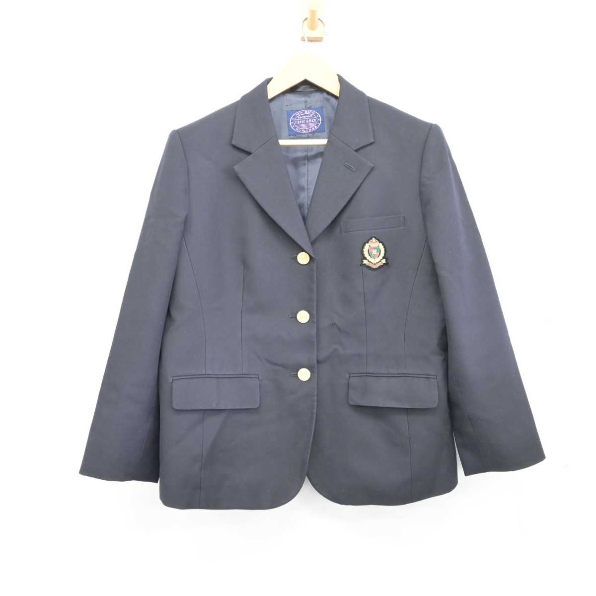 【中古】静岡県 飛龍高等学校 女子制服 4点（ブレザー・シャツ・スカート）sf039611