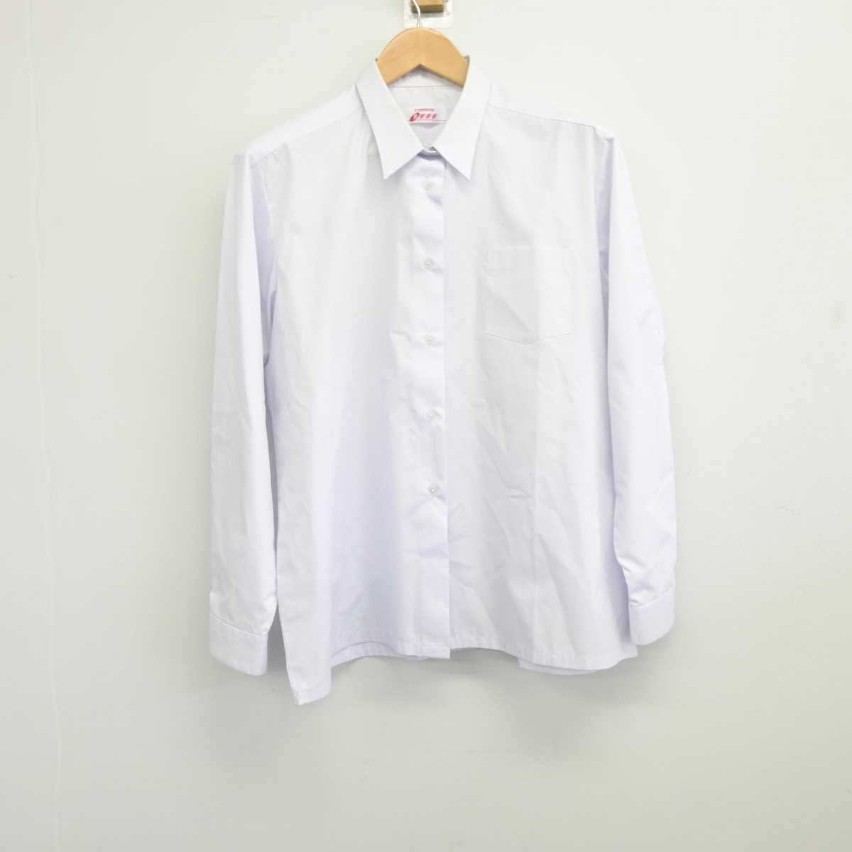 【中古】秋田県 秋田南中学校 女子制服 2点（シャツ・スカート）sf039634