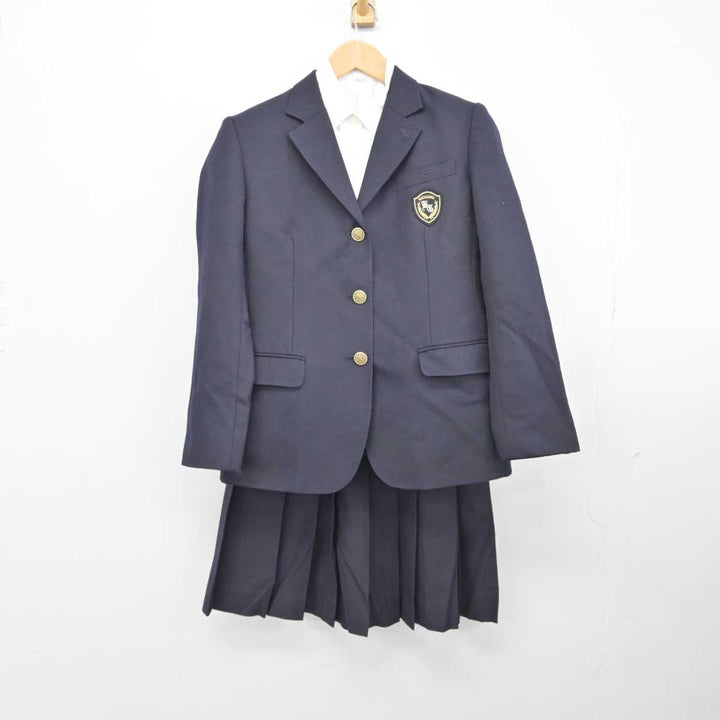 中古】富山県 片山学園高等学校 女子制服 3点（ブレザー・シャツ