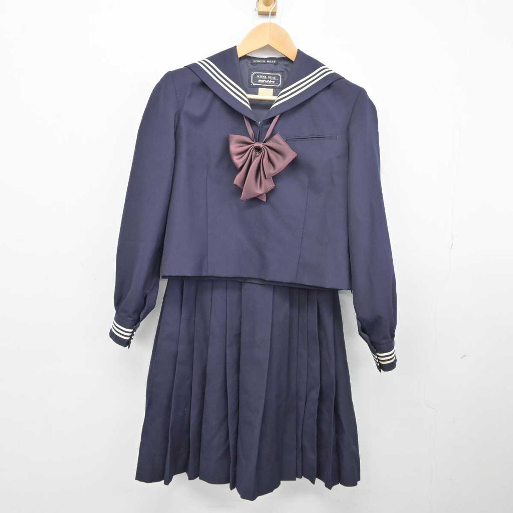 中古】埼玉県 川越高等学校 女子制服 3点（セーラー服・スカート）sf039647 | 中古制服通販パレイド