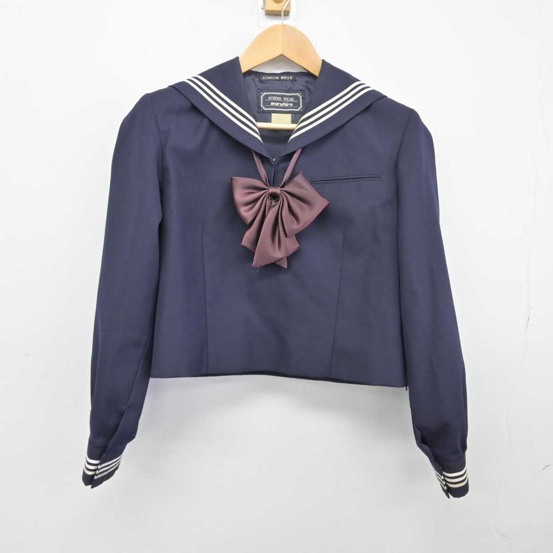 中古】埼玉県 川越高等学校 女子制服 3点（セーラー服・スカート）sf039647 | 中古制服通販パレイド