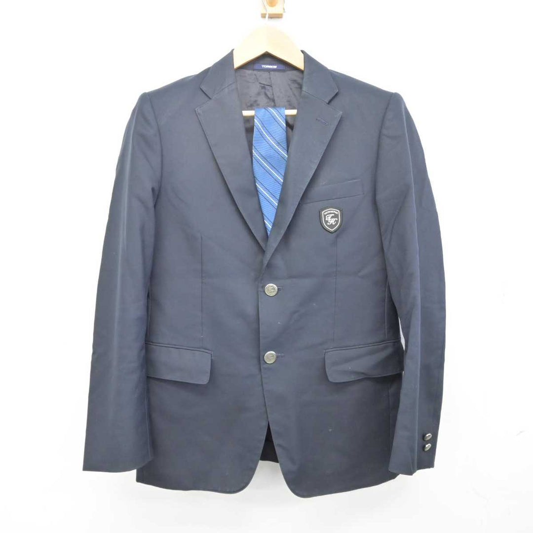 【中古】東京都 帝京八王子中学校 男子制服 4点（ブレザー・ニット・シャツ）sf039658 | 中古制服通販パレイド