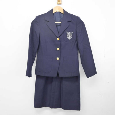 【中古】兵庫県 甲南女子大学 女子制服 2点（ブレザー・スカート）sf039676