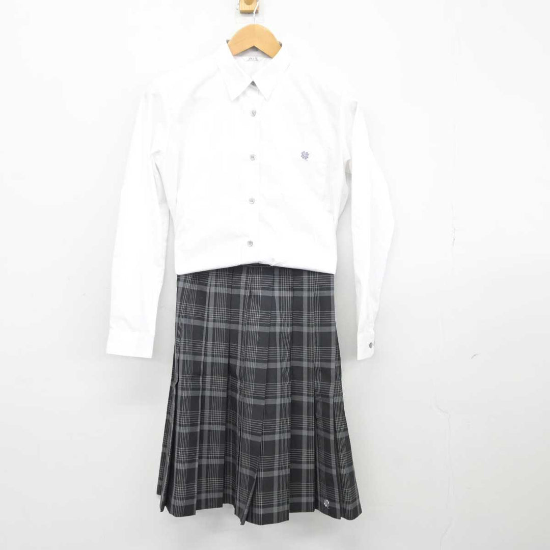 中古】大阪府 教育センター附属高等学校 女子制服 2点（シャツ・スカート）sf039686 | 中古制服通販パレイド