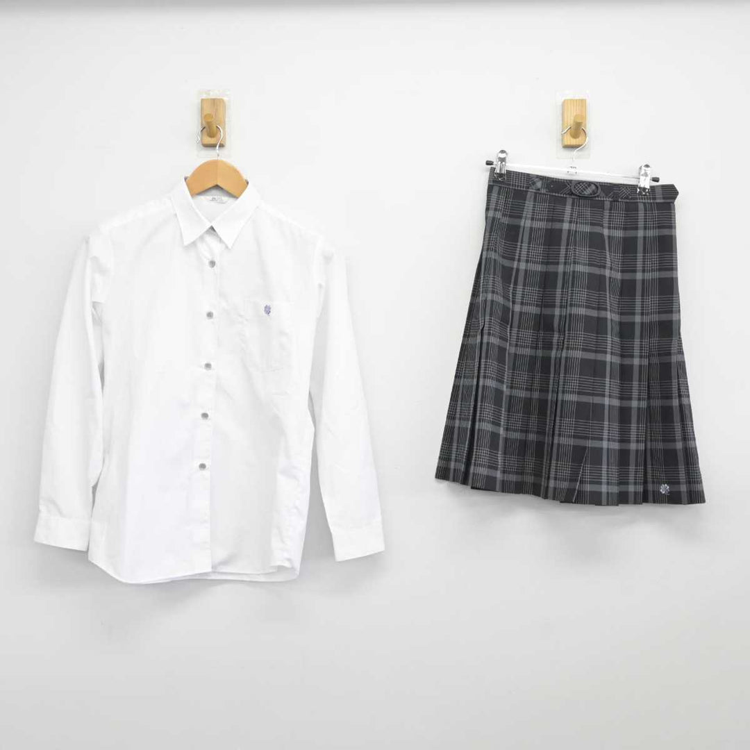 中古】大阪府 教育センター附属高等学校 女子制服 2点（シャツ・スカート）sf039686 | 中古制服通販パレイド