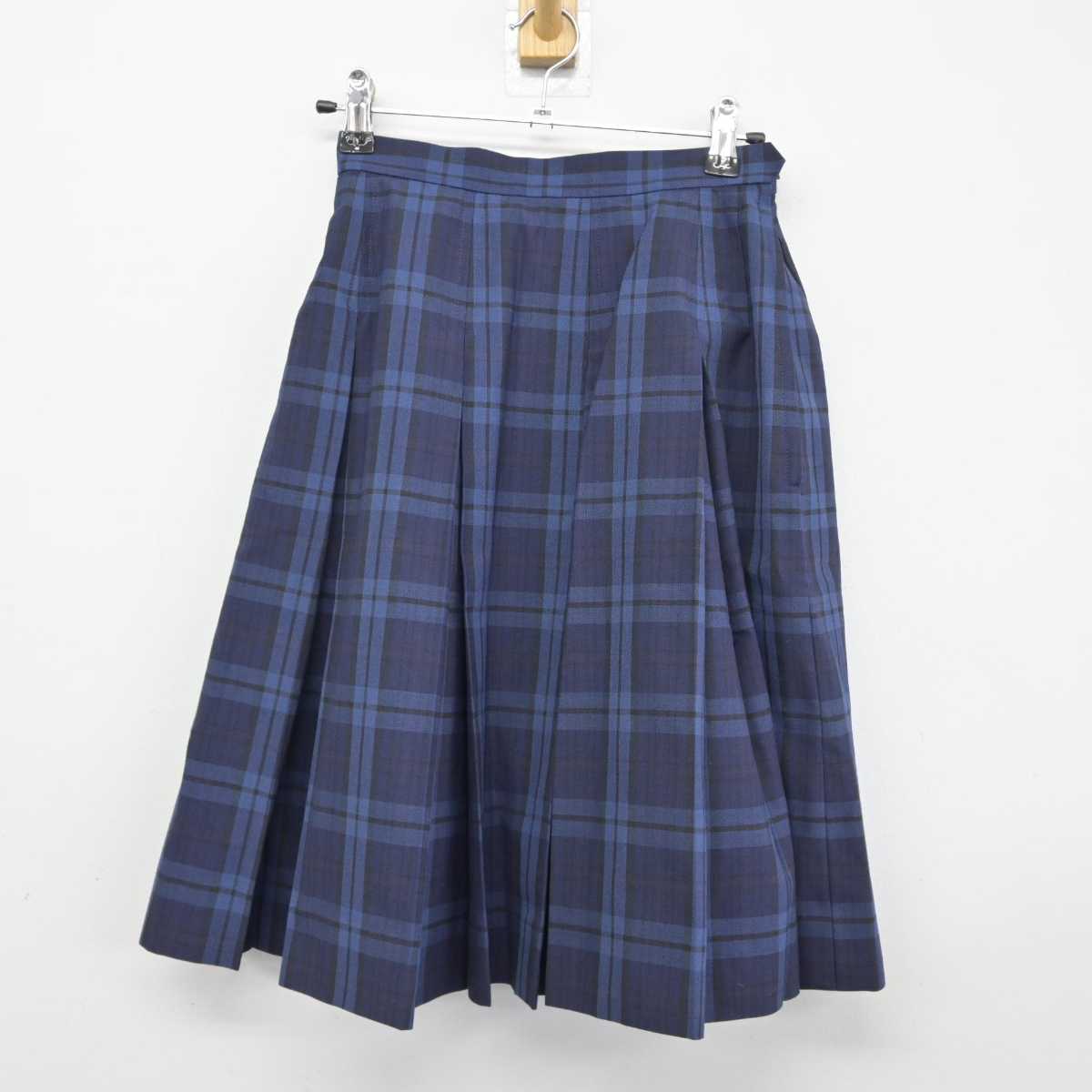 【中古】大阪府 矢田西中学校 女子制服 3点（シャツ・シャツ・スカート）sf039692