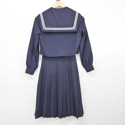 【中古】大阪府 大府中学校 女子制服 3点（セーラー服・スカート・スカート）sf039705