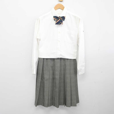 【中古】神奈川県 横浜創英高等学校 女子制服 4点（ブレザー・シャツ・スカート）sf039737