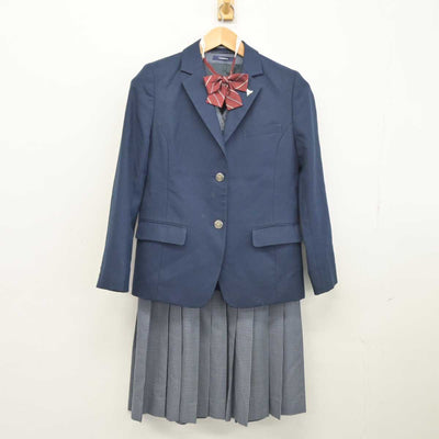 【中古】愛知県 東邦高等学校 女子制服 5点（ブレザー・ベスト・スカート）sf039748
