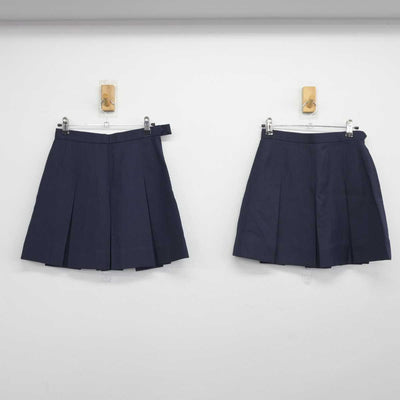 【中古】神奈川県 鶴見高等学校 女子制服 4点（ブレザー・スカート）sf039751