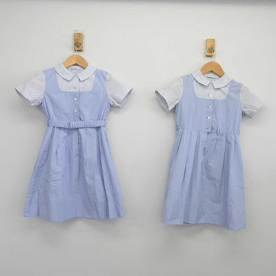 【中古】兵庫県 小林聖心女子学院小学校 女子制服 2点（ワンピース）sf039759