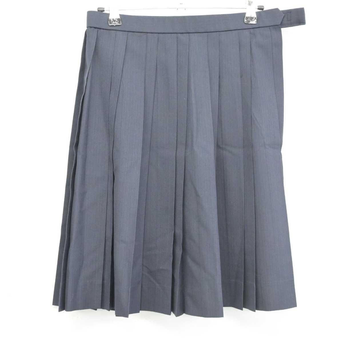 【中古】神奈川県 麻生高等学校 女子制服 2点（ニット・スカート）sf039765