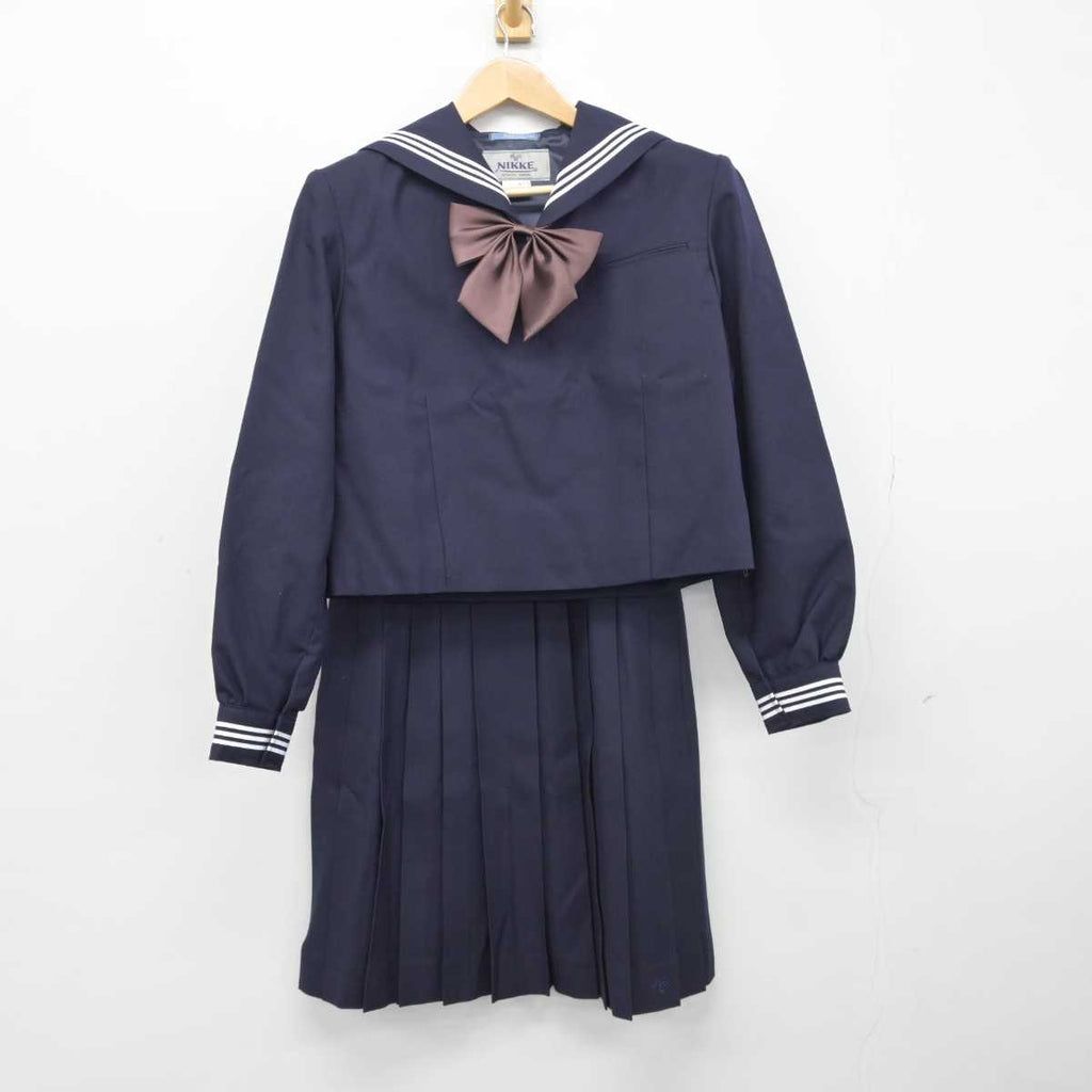 【中古】埼玉県 市立川越高等学校 女子制服 3点（セーラー服・スカート）sf039785 | 中古制服通販パレイド