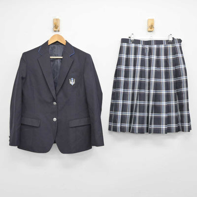 【中古】東京都 渋谷高等学校 女子制服 2点（ブレザー・スカート）sf039795