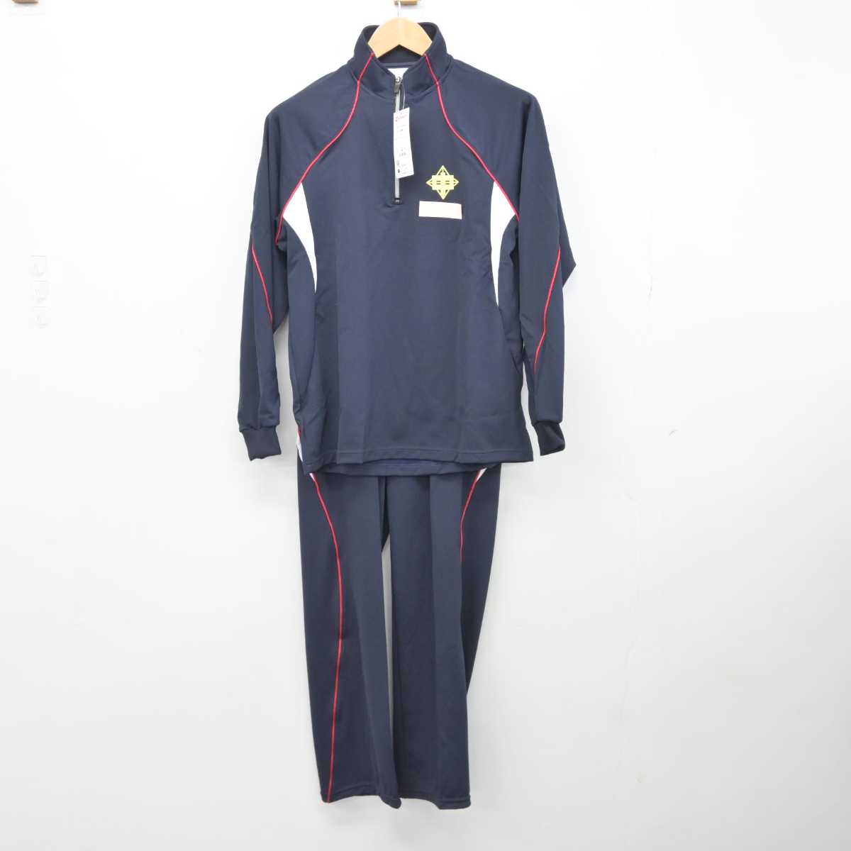 【中古】広島県 五日市南中学校 女子制服 3点（ジャージ 上・体操服 上・ジャージ 下）sf039800