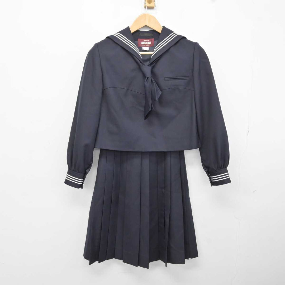 【中古】東京都 豊島岡女子学園中学校高等学校 女子制服 3点（セーラー服・スカート）sf039857 | 中古制服通販パレイド