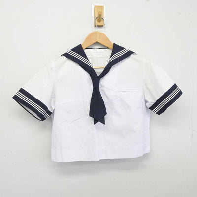 【中古】東京都 豊島岡女子学園中学校高等学校 女子制服 3点（セーラー服・スカート）sf039858